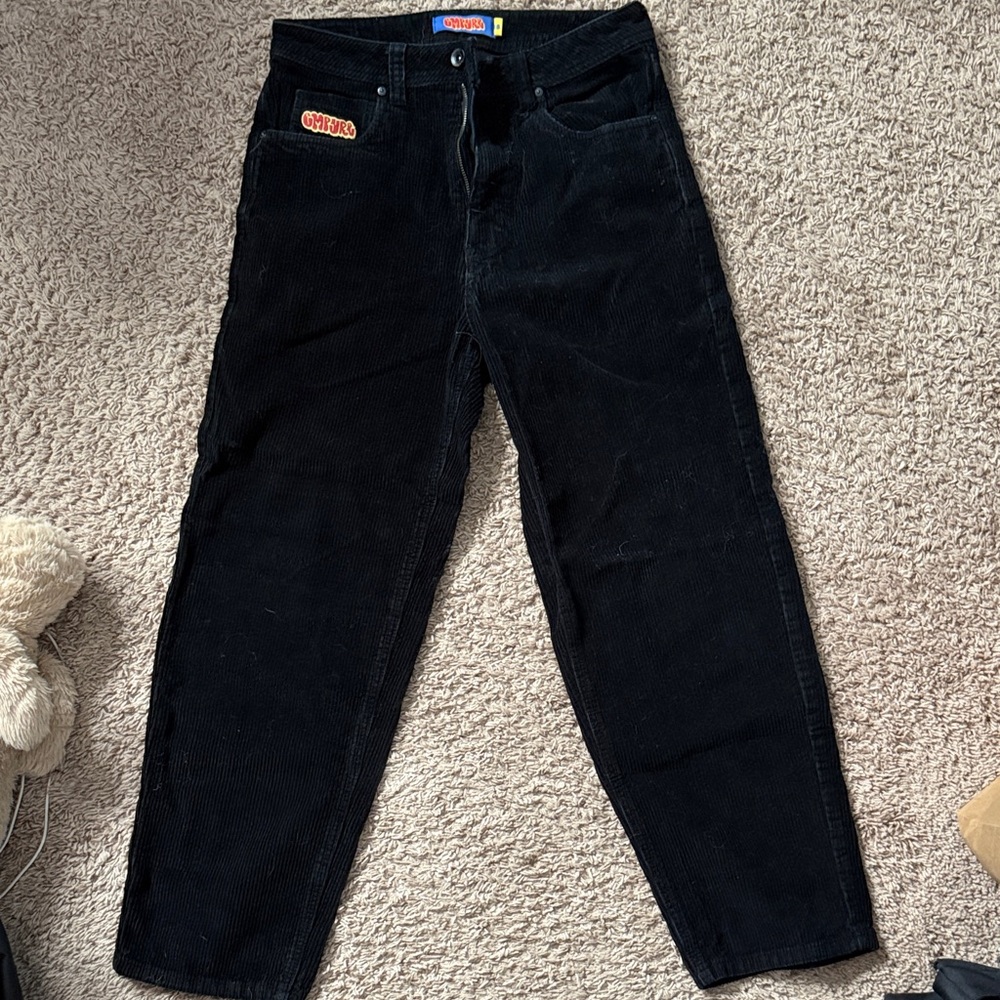 Empyre Men's Black Corduroy Pants